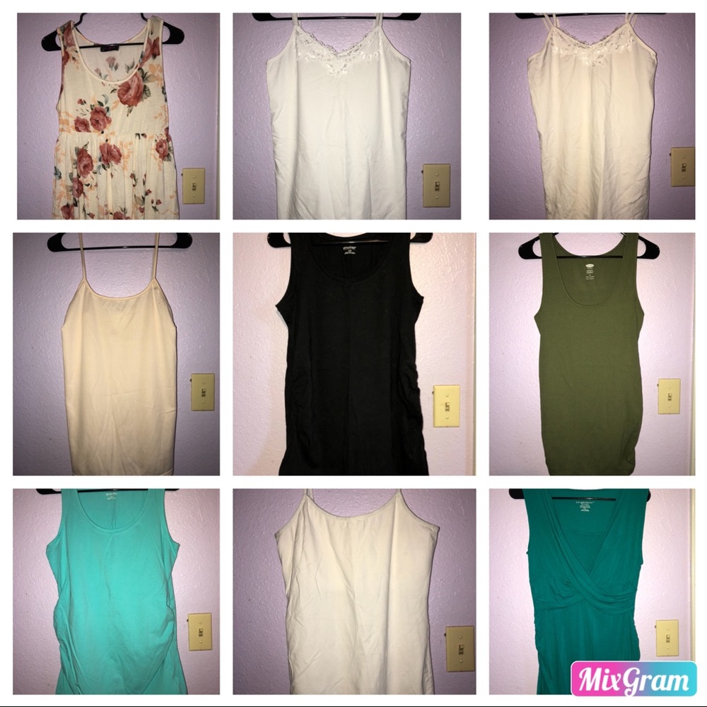 Maternity tank top BUNDLE